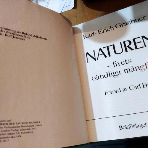 Naturen Livets oändliga mångfald - Karl-Erich Graebner. Very Fine