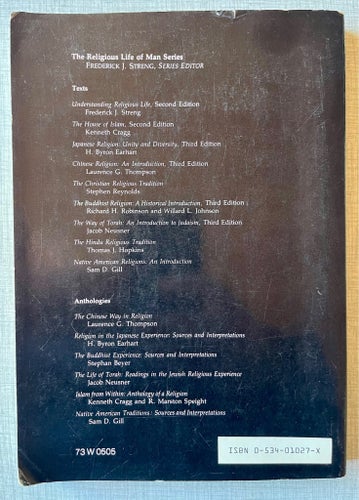 The Buddhist Religion: A Historical Introduction - Robinson, Johnson