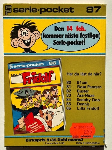 Serie-Pocket 87 - 113 Bom. VF+
