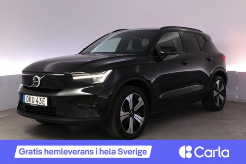 Volvo XC40 Recharge Plus Kamera Elstol Drag BLIS Navi