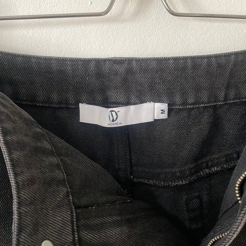 Wakakuu Icons svart jeanskjol, storlek M