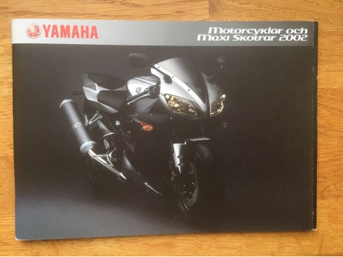 Yamaha Motorcyklar och Maxi Skotrar 2002