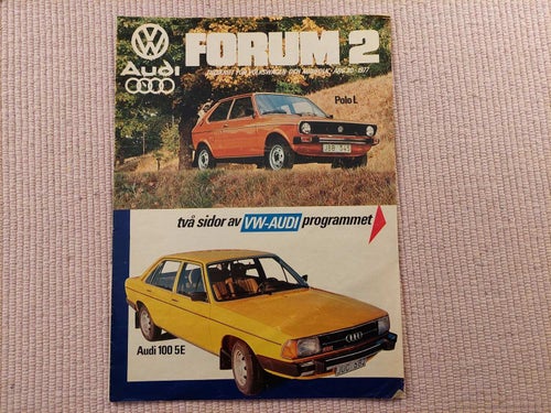 Forum 2 1977 Audi VW
