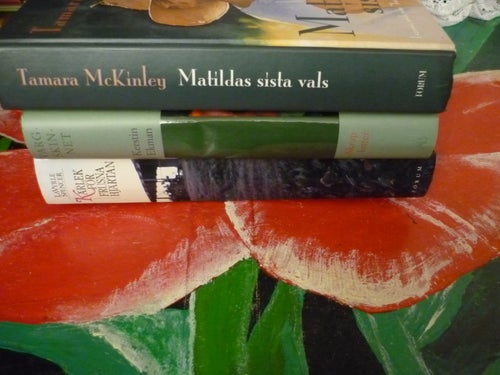 BOK, 3 STYCKEN BÖCKER, TAMARA MC KINLEY, KERSTIN EKMAN, LAVYRLE SPENCER