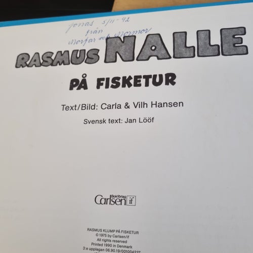 RASMUS NALLE på fisketur
