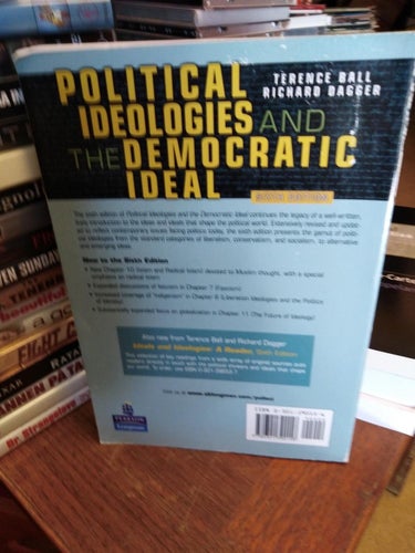 Political Ideologies And The Democratic Ideal - Terence Ball, Richard Dagger. VG
