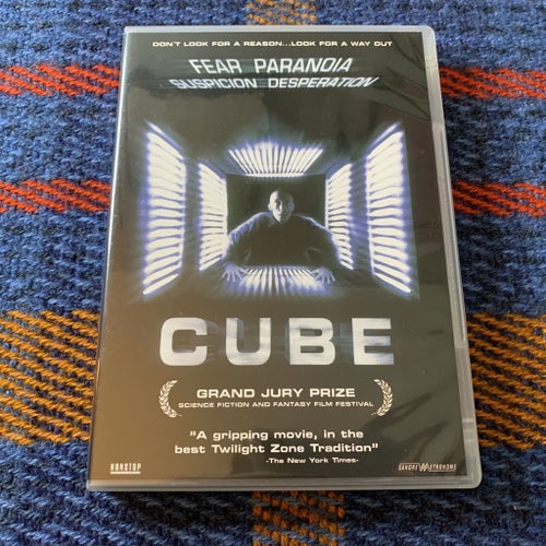 Cube | DVD | 1997 Vincenzo Natali Nicole DeBoer Nicky Guadagni David Hewlett