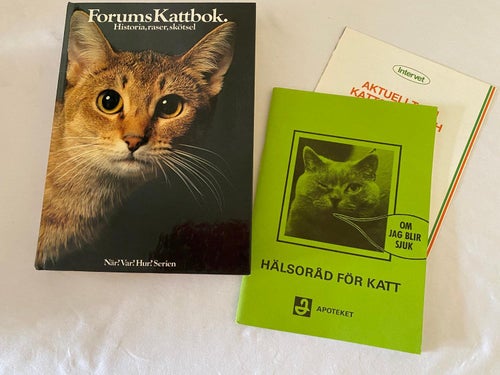Forums Kattbok. Historia, raser, skötsel av Méry Fernand Inbunden bok.Hälsoråd