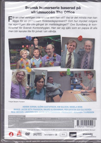 DVD / Kontoret / Björn Gustafsson, Henrik Dorsin, Kim Sulocki / Ny & Inplastad