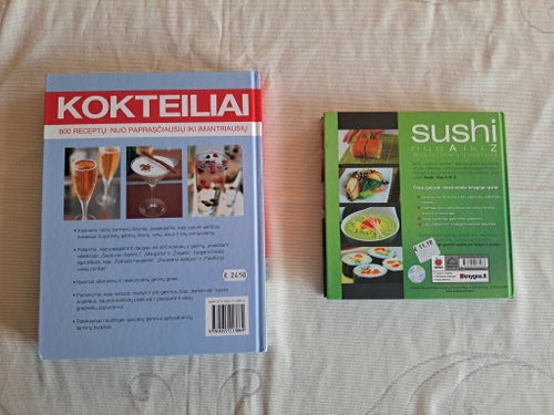 Kokböcker 2 st. Språk litauiska. Helt nya!