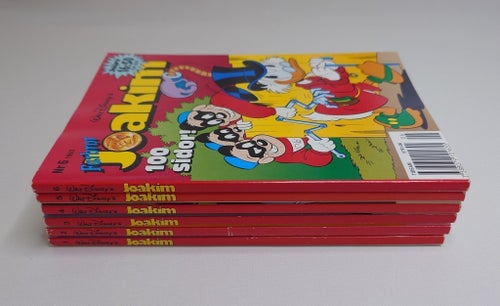Farbror Joakim Nr 1-6 från 1993