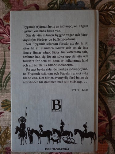 Retrobok: Flygande stjärnan - en indianpojke, Ursula Wölfel (1985)