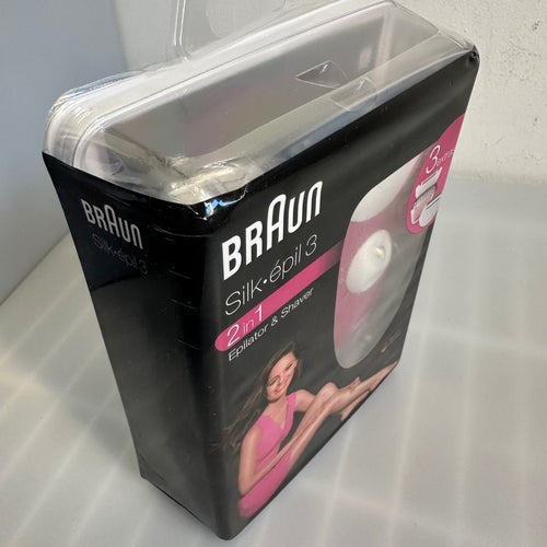 Braun Silk-épil 3 2-i-1 Epilator & Rakapparat med 3 tillbehör SE 3-273 Germany