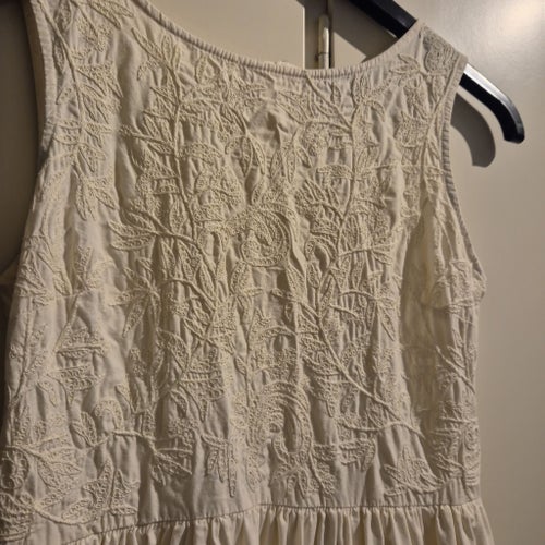 Lindex vit klänning, storlek 36