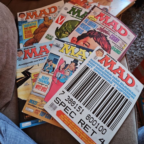 MAD Tidningar 1986