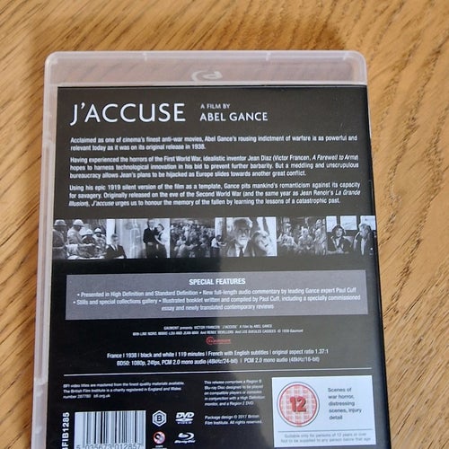 J'accuse (Blu-ray/DVD) BFI