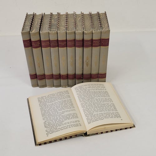 Grå Cirkel-serien - 11 böcker - B. Wahlströms Förlagstryckeri - 1951 - Samling