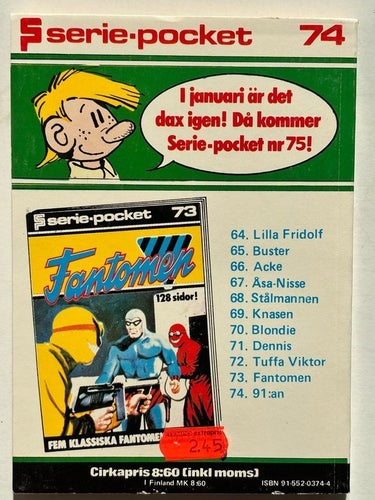 Serie-Pocket 74 - 91:an. FN-VF