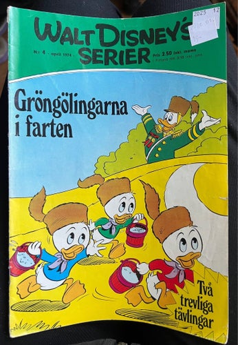 Walt Disney's Serier: Gröngölingarna i farten, Walt Disney, 1974
