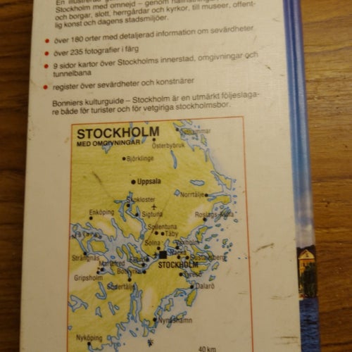 Stockholm med omgivningar: Bonniers kulturgide