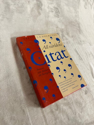 All världens citat – J.B. Holmgård | Inbunden