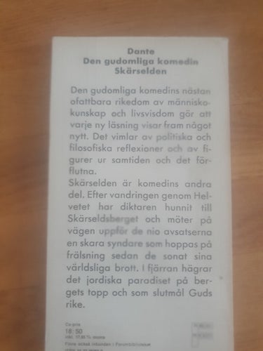 Dante- Den gudomliga komedin- Skärselden