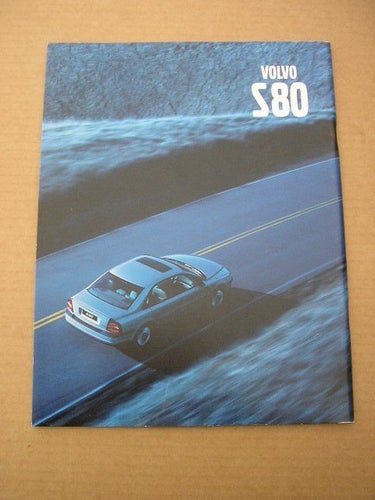 VOLVO Försäljningsbroschyr S80 OBS!!! SPRÅK!!!!!!