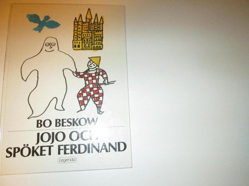 JOJO OCH SPÖKET FERDINAND BO BESKOW TRYCKT 1987 FINT SKICK