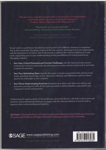 Social Work: A Critical Approach to Practice / Jan Fook