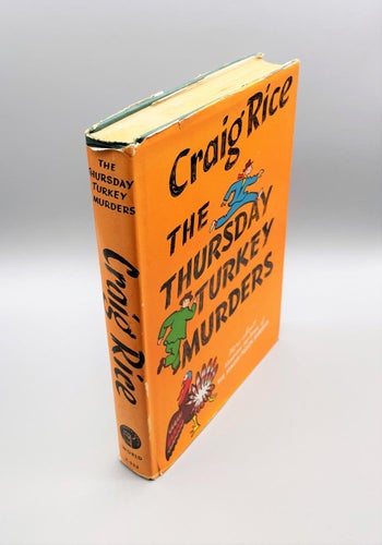 The Thursday Turkey Murders av Craig Rice (OBS, felbunden)