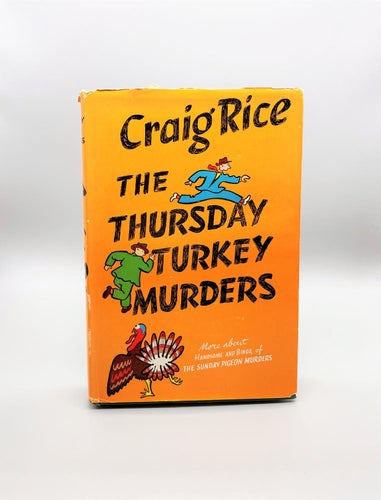 The Thursday Turkey Murders av Craig Rice (OBS, felbunden)