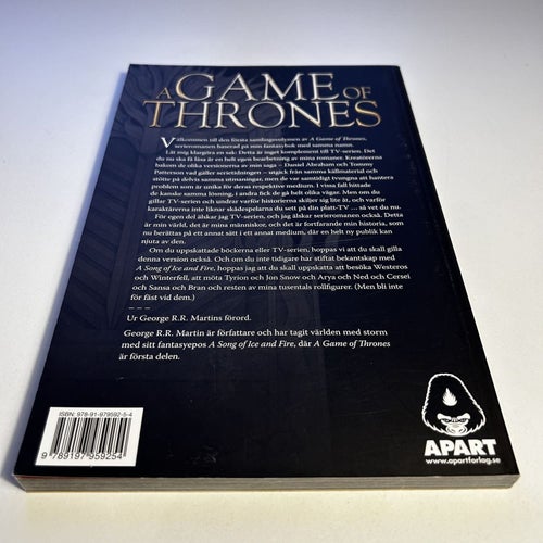 Game of thrones vol 1, 2012, oläst toppex! NM-