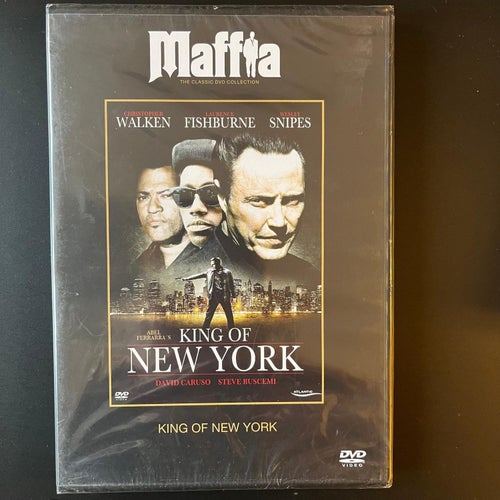KING OF NEW YORK. MAFFIA - THE CLASSIC DVD COLLECTION 16. ACTION -90. INPLASTAD
