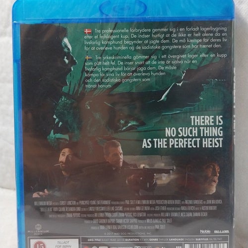 Bullet Head Blu-ray Oöppnad & Inplastad