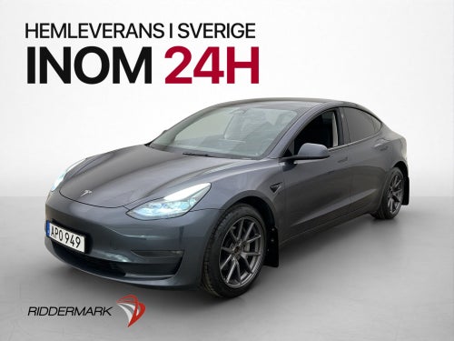 Tesla Model 3 Long Range AWD Dragkrok Autopilot Svensksåld