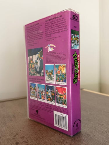 Teenage Mutant Hero Turtles - Turtlarna på Toppen VHS