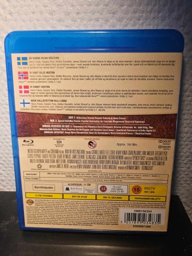 How the West Was Won Blu-ray – Western – Region B