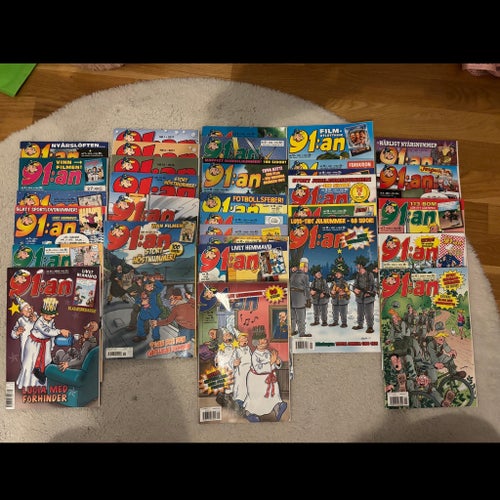 91:an tidningar från 2007, 2010, 2013, 2016, 2017