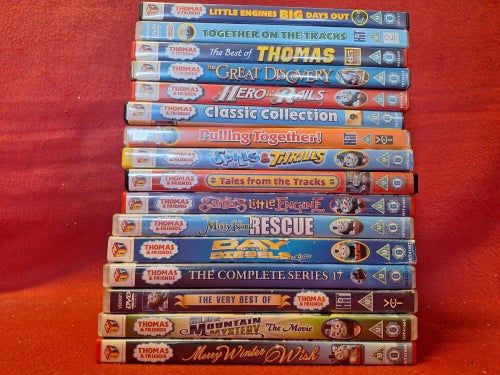 LAGERRENSNING - THOMAS & FRIENDS PAKET [OLIKA SKICK] DVD