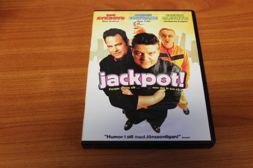 DVD-film: Jackpot! (Dan Aykroyd, Robbie Coltrane, Brenda Blethyn)