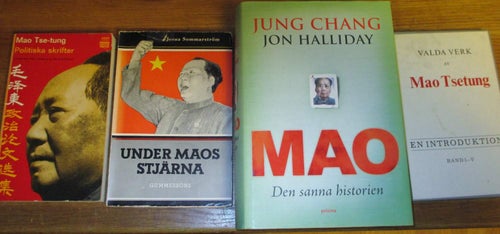 Kina, 4 böcker av och om Mao Tsetung