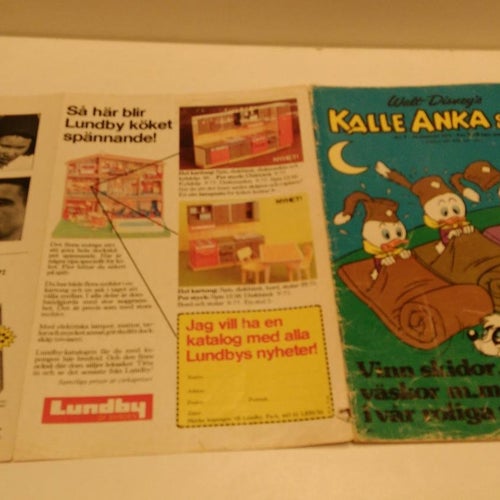 Kalle Anka 1974 nr 7 + VM-idolbilder på fliken