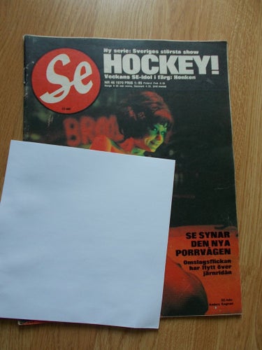 SE #46 1970 Ishockey Honken Hyland Porrvågen