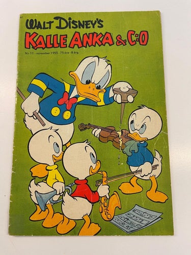 Kalle Anka  , Nr 11 - 1955