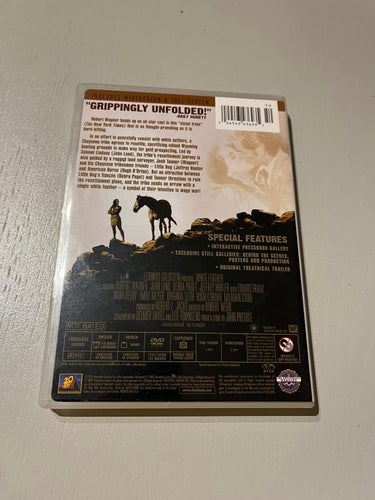 DVD-film: White Feather (Robert Wagner, John Lund, Debra Paget)