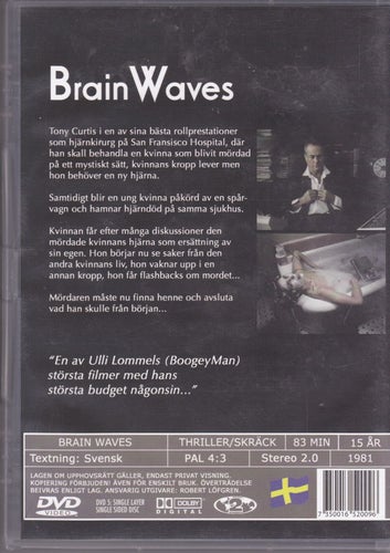DVD / Brain Waves / Tony Curtis, Susanna Love, Keir Duella