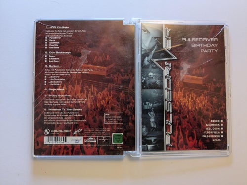 Pulsedriver Birthday party - Musik DVD