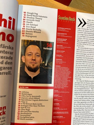 Sweden rock magazine 77