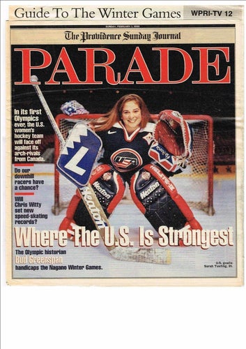The Providence Sunday Journal 8 februari 1998 + USA Weekend 6-8 februari 1998