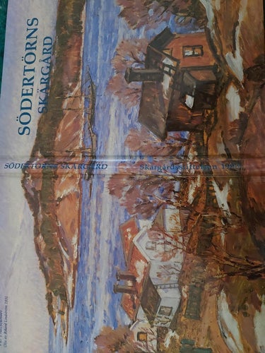 Södertörns Skärgård Skärgårdsstiftelsen Mått 15 cm x 21,5 cm